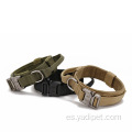 Collar de perro Militar Nylon Hebilla de metal resistente